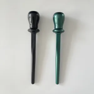 Silicone eyeliner tool set with dual colors, precision makeup brush for waterproof defining.