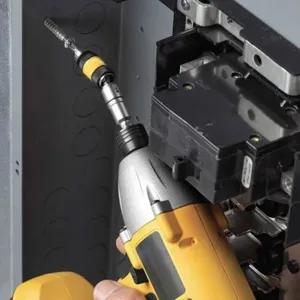 Magnetic screw drill tip universal extension bit holder for electric screwdrivers