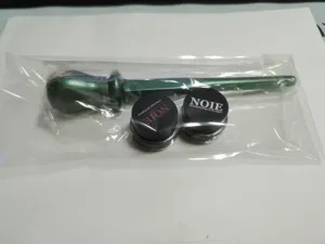 Silicone eyeliner brush set with two black gel eyeliners, waterproof and long lasting for makeup.