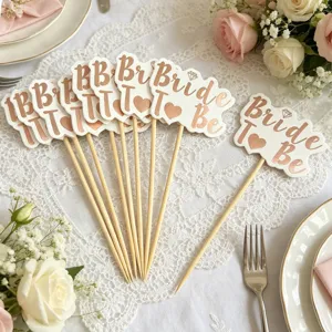 Topper per torta Bride To Be oro rosa addio al nubilato decorazione festa nuziale