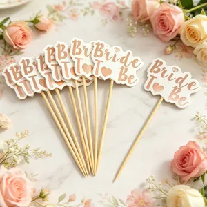 Bride to be topper per torta addio al nubilato decorazione dolci festa matrimonio