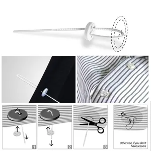 Fast button fastener tool no-sewing quick button fixing gadget for clothes and shirts