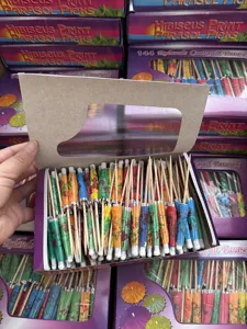 144pcs cocktail umbrella picks decorative parasol picks for party drinks fruit decoration colorful