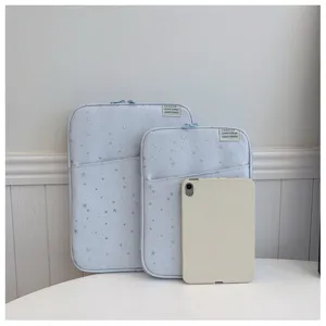 Custodia per laptop con motivo a stelle in stile coreano borsa per tablet portatile antiurto