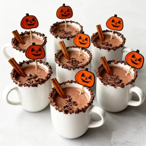 Halloween pumpkin cake toppers dessert picks for baking party and holiday decoration
