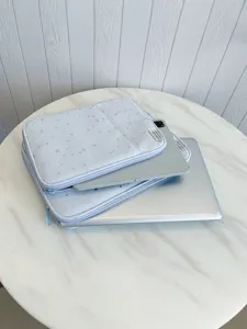 Custodia per laptop con stelle stile coreano 11 13 pollici sottile antiurto protettiva per tablet