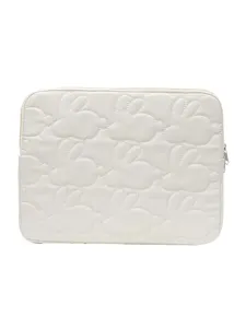 Koreanische süße Kaninchen gesteppte Laptoptasche 13 Zoll Tablet Schutzhülle tragbare Tasche