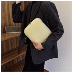 Einfarbige Laptoptasche 13 Zoll Tablet Schutzhülle tragbare Business Laptoptasche neu