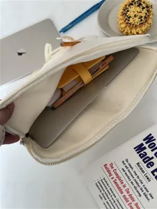 Gepolsterte 13 Zoll Laptop Hülle mit dekorativer Schleife weiche Schutztasche Tablet