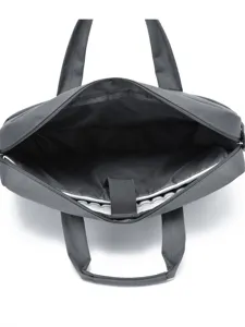 Minimalist 16-inch laptop bag business briefcase shockproof commuter messenger bag grey