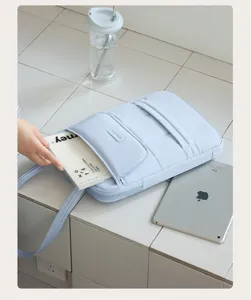 Stile coreano borsa per laptop da 15 pollici borsa a tracolla custodia per tablet