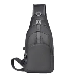 Men's tactical sling bag nylon multifunctional outdoor sports chest pack for daily cycling