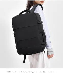 Large capacity travel backpack multifunctional business computer bag casual daypack