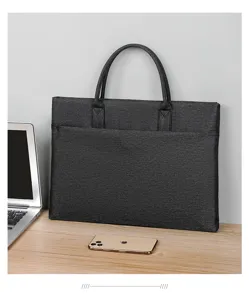 Borsa Portatile Uomo Lavoro Affari Casual Ventiquattrore Tessuto Impermeabile Ufficio