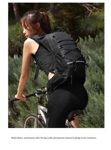 Waterproof outdoor sports cycling backpack with large capacity for hiking and travel.