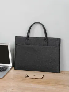 Borsa da Lavoro Casual da Uomo Borsa per Laptop Poliestere Minimalista Urbana Borsa per Computer per Ufficio