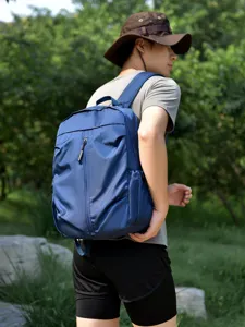 Lightweight water-resistant outdoor folding backpack travel sports casual daypack for men