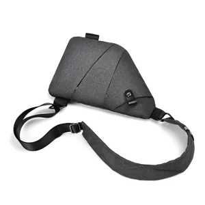 Men casual sports chest bag waterproof minimalist messenger lightweight outdoor shoulder bag