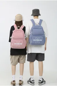 Koreaanse stijl college campus rugzak casual waterdichte schooltas voor studenten