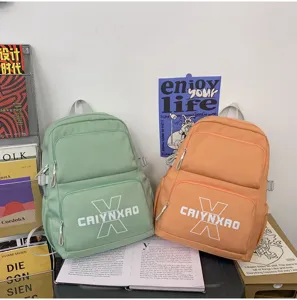 Koreaanse stijl casual campus studentenrugzak veelzijdig zoete rugzak schooltas dagelijks