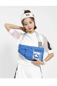 Borsa a tracolla sportiva alla moda per donna tempo libero ciclismo borsa da petto leggera