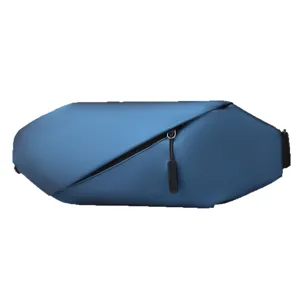 Men's minimalist crossbody chest bag, stylish versatile outdoor sling bag for travel.