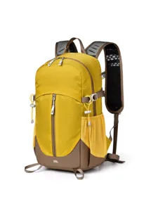 Durable 25L outdoor hiking backpack with breathable straps and multi-functional pockets for travel.