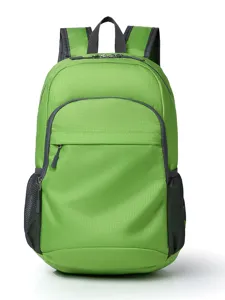 Lightweight foldable outdoor backpack, waterproof travel daypack for sports and hiking.