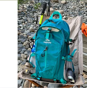 Professionele outdoor grote capaciteit bergbeklimmen rugzak lichtgewicht wandelen reistas