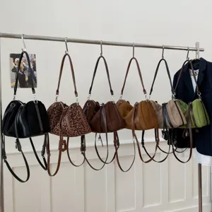 Bolso Tote de Cuero PU de Moda para Mujer Gran Capacidad Bolso de Hombro Casual Bolso de Mano Retro para Viajes