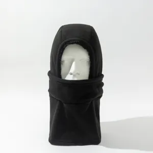 Invierno Forro Polar Ciclismo A Prueba de Viento Cálido Protección de Cuello Gorro Jersey Hombres Clima Frío Deportes al Aire Libre Pasamontañas Gorro de Nieve