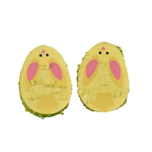Oeuf lapin de Pâques en papier piñata pendentifs de décoration pour accessoires de fête de vacances
