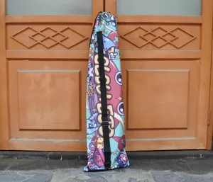 Freediving long fins storage bag, portable waterproof single shoulder backpacks.