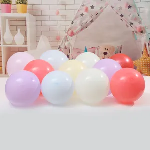 10 Inch Macaron Latex Balloons Set Colorful Round Balloons for Wedding Birthday Party Decor
