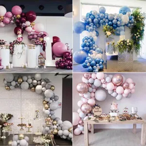 Balloon chain fixing tool for party wedding birthday background decoration arches set
