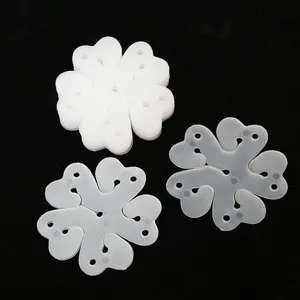 Balloon clips flower shape 6-in-1 plastic plum holders for party wedding decoration supplies
