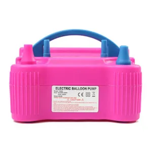 Electric balloon pump for parties, 600W portable balloon inflator tool for decorating.