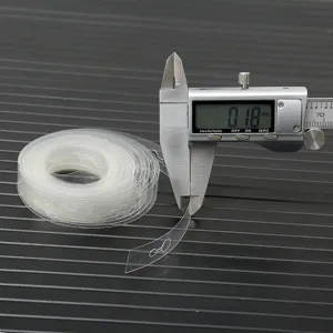 Transparent balloon chain detail showing 0.18mm thickness for party decor setup tool