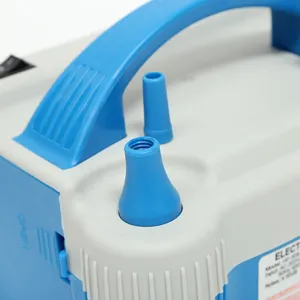 Electric balloon air pump portable inflator with multiple nozzles for parties and events decoration