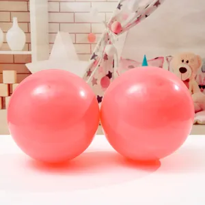 10 inch macaron pink round latex balloons for wedding birthday party DIY decoration supplies