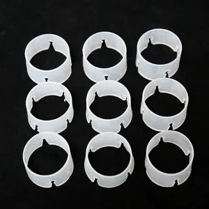 Anillos de arco de globo de plástico clips de hebilla redonda para decoración de fiesta