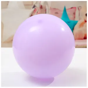 10 inch macaron purple latex balloon round party wedding decoration balloon thick quality