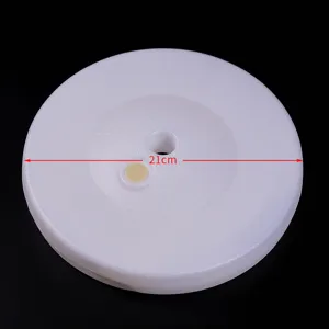 White round water-fillable balloon base for wedding party decoration and column support 21cm