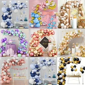 8.2ft balloon arch kit multicolor DIY garland set for birthday wedding party decor details