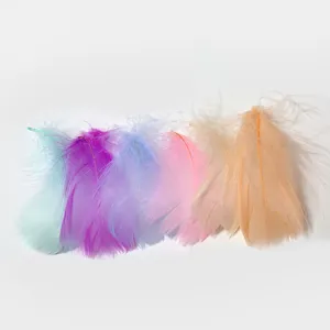 Colorful DIY macaron feathers, perfect bobo balloon fillers and handmade decorative items.