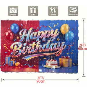 Shimmer sequin wall backdrop for birthday party decoration, square panels shiny photo background.