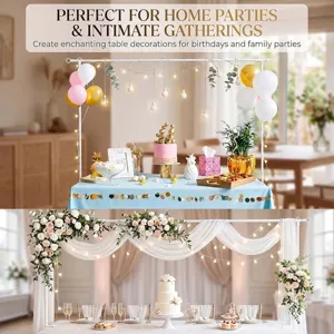 Kit de soporte de arco de globos de mesa ajustable para decoracion de fiesta boda