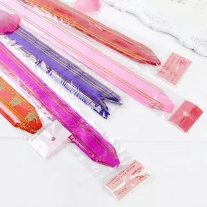 Cintas de lazo coloridas para coche de boda y envoltorio de regalos, lazos fáciles, 10 pz.