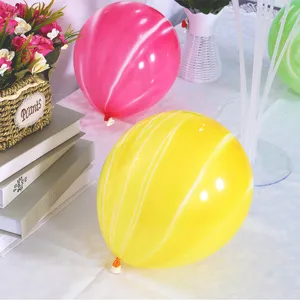 10-inch agate cloud balloons for birthday party and wedding decoration colorful latex balloons