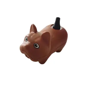 Cute dog shaped electric balloon pump for fast party decoration and easy air inflation.